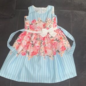 Bonnie Jean Elegant Blue Dress